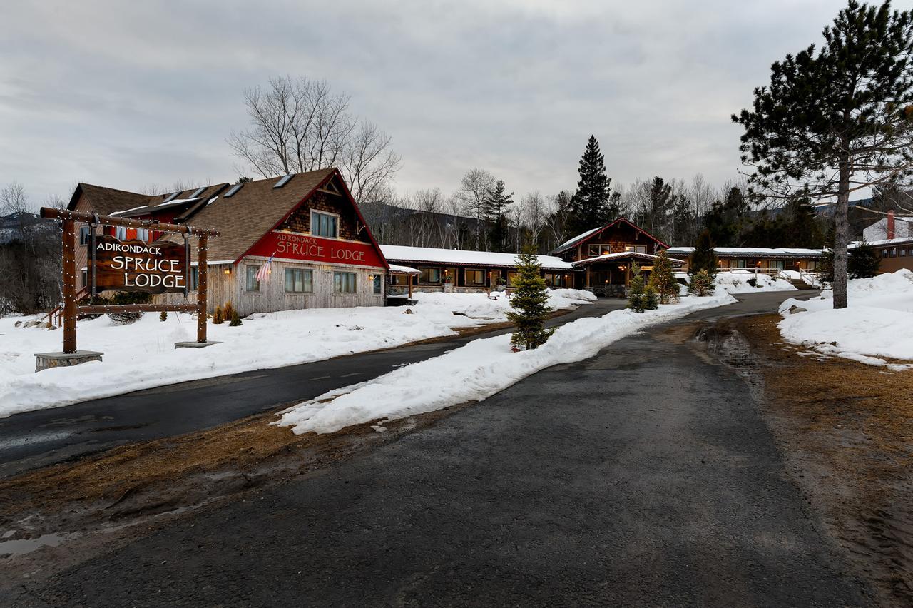 Adirondack Spruce Lodge Wilmington Kültér fotó
